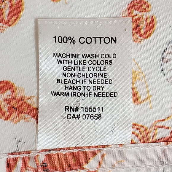 LOBSTER Fest Mens Shirt Dirty Laundry Large - Picture 6 of 8